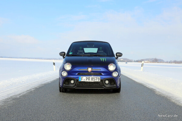 Front des Abarth 595C Monster Energy Yamaha