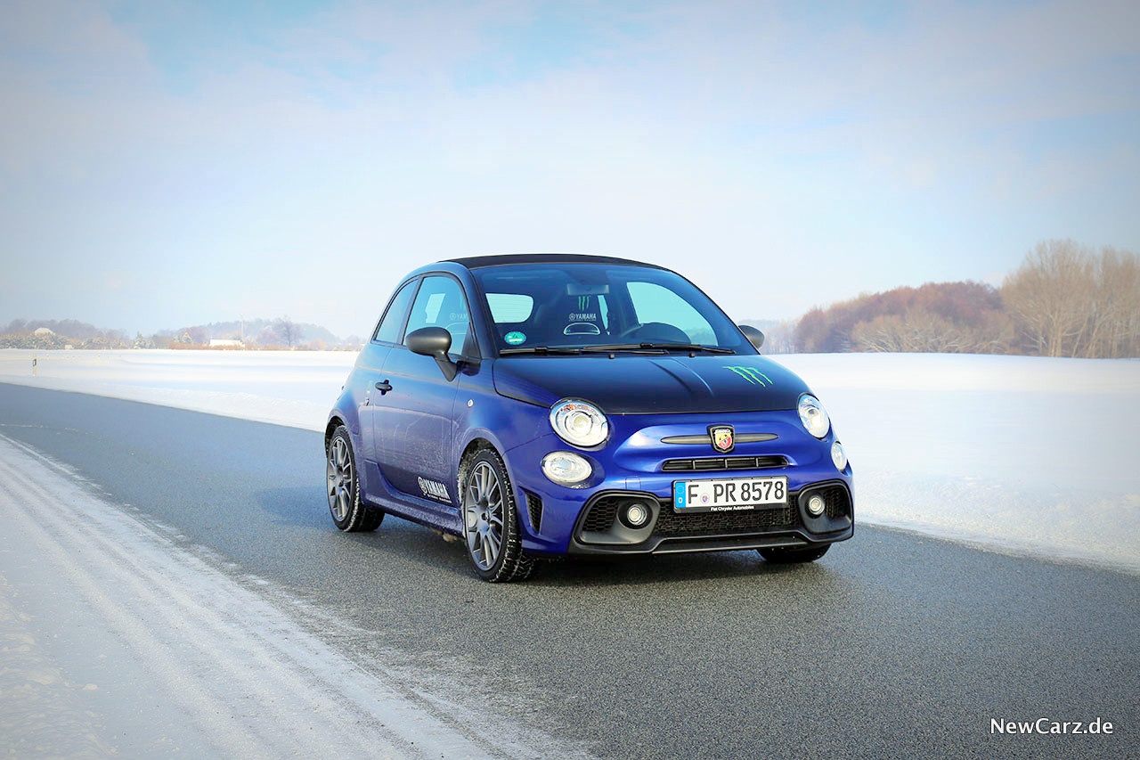 Abarth 595C Monster Energy Yamaha  Test –  Skorpiontuning