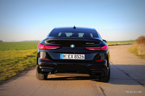 BMW M235i Gran Coupé Heckansicht