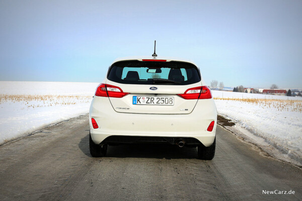 Ford Fiesta Hybrid Heck