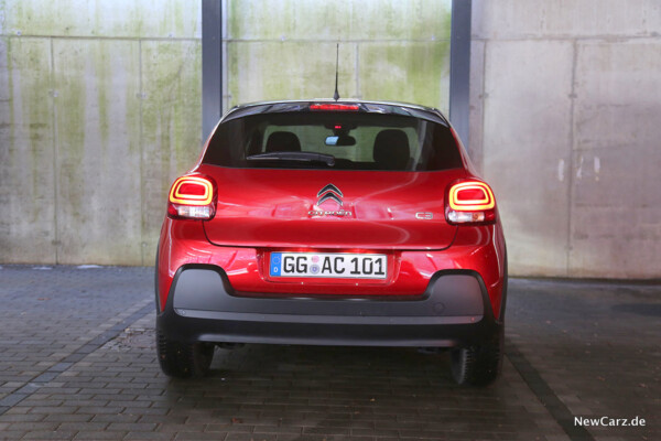 Citroen C3 Facelift Heck