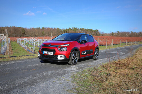 Citroen C3 Facelift schräg vorn links