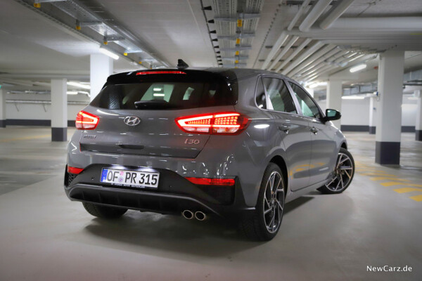 Hyundai i30 Facelift schräg hinten rechts