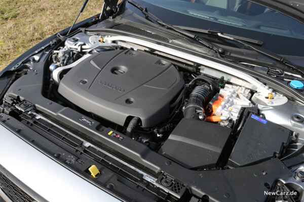 Motorraum V60 Polestar