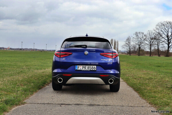 Alfa Romeo Stelvio Facelift Heck