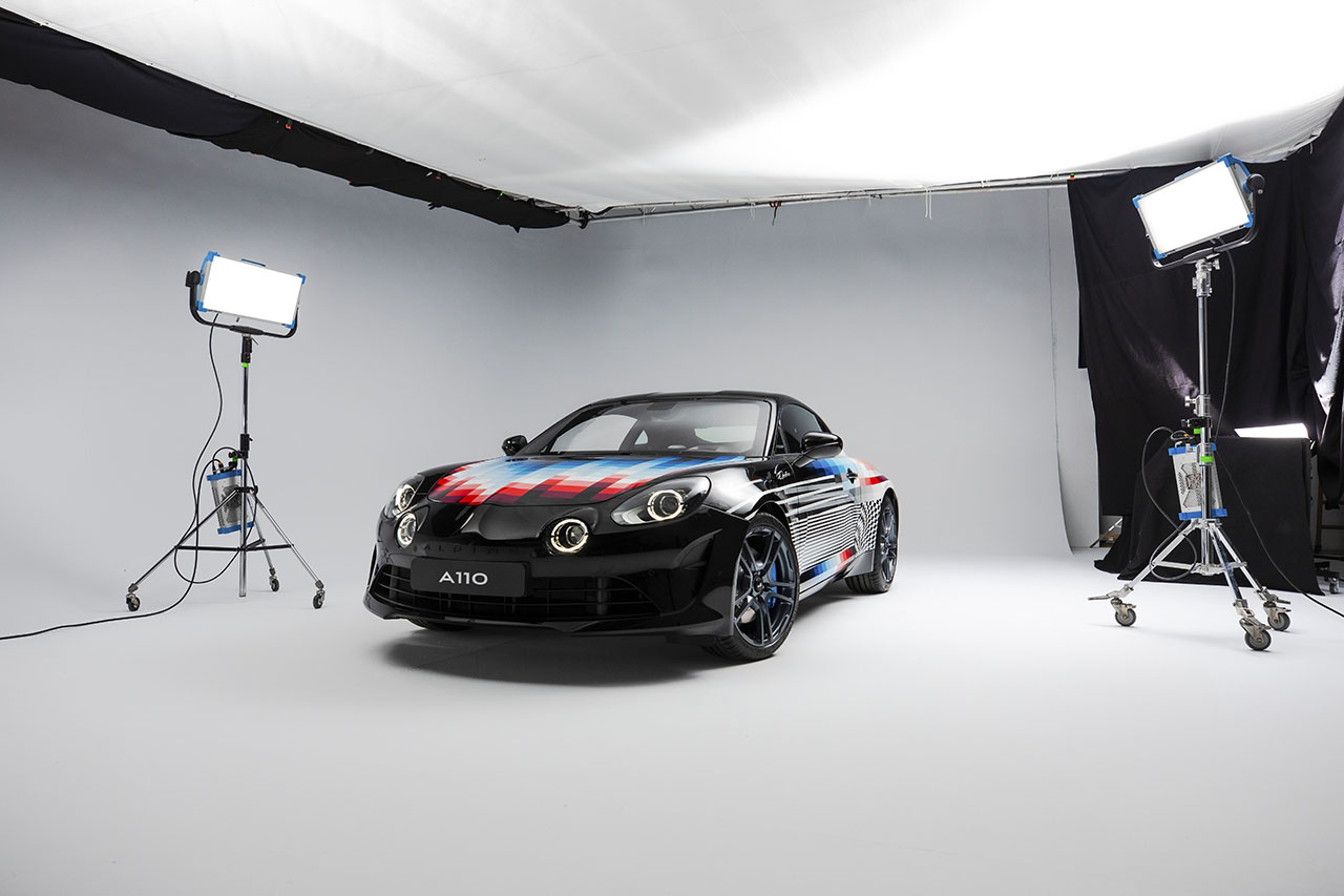 ALPINE A110 X Felipe Pantone – Kunstwerk auf Rädern