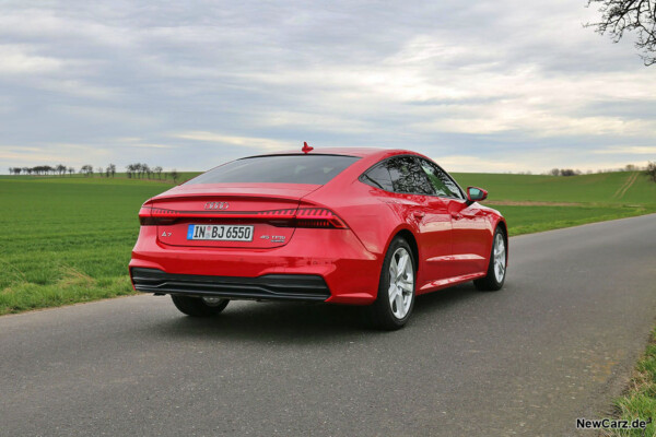 Audi A7 Sportback schräg hinten rechts