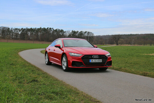 Audi A7 Sportback schräg vorne rechts