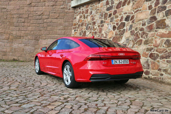 Audi A7 Sportback schräg hinten links