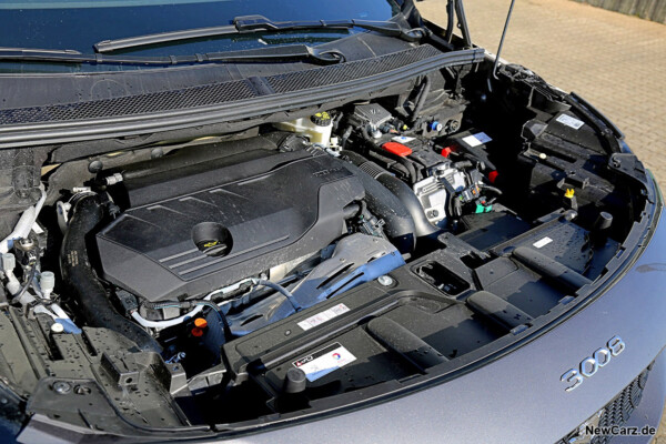 Motorraum Hybrid 3008