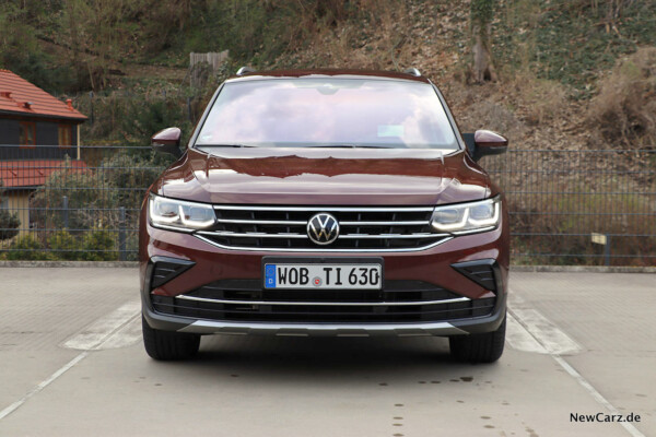 VW Tiguan Facelift Front