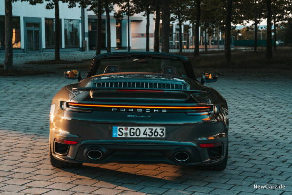 Porsche 911 Turbo S Cabrio Heck