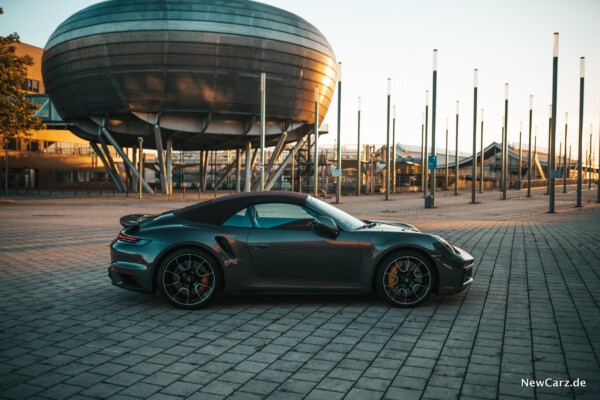 Porsche 911 Turbo S Cabrio Verdeck geschlossen