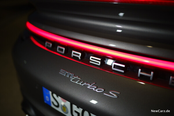 911 Turbo S Schriftzug