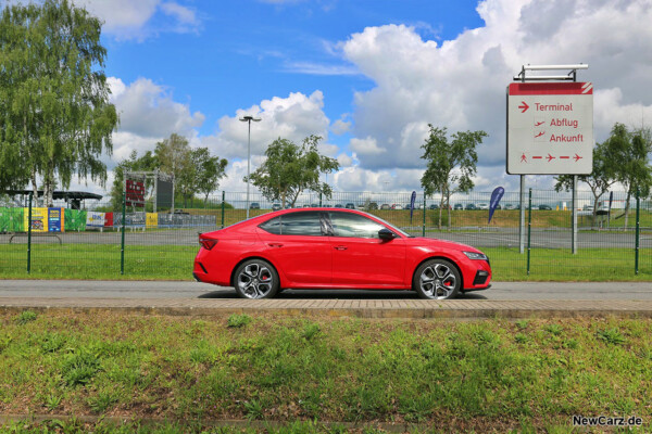 Skoda Octavia RS TSI Seite