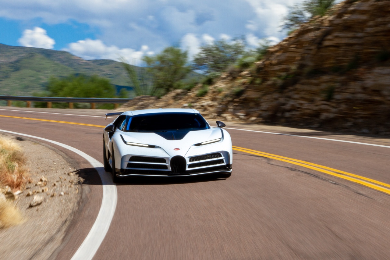 Bugatti Centodieci – Hitzetest extrem für Hypercar