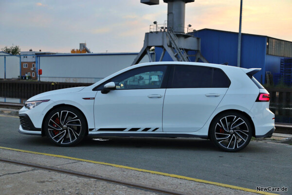 Seitenansicht VW Golf GTI Clubsport