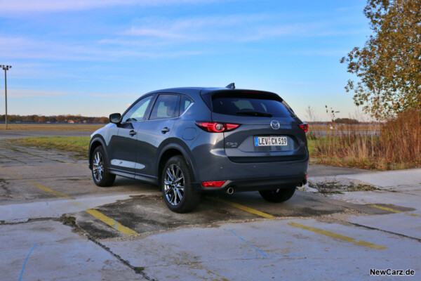 Mazda CX-5 Facelift schräg hinten links