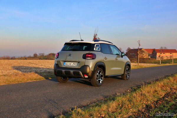 Citroen C3 Aircross Facelift schräg hinten rechts