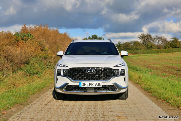 Hyundai Santa Fe Facelift Front