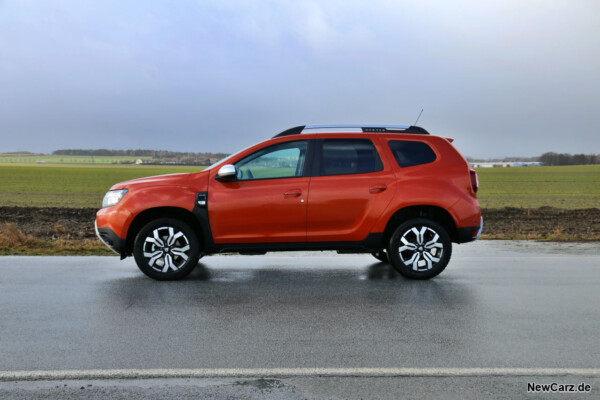 Dacia Duster Facelift Seite