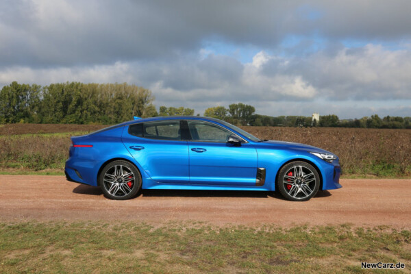 Kia Stinger Facelift Seite