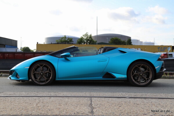 Lamborghini Huracán Evo Spyder offen