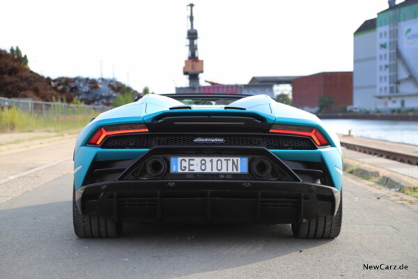 Huracán Evo Spyder Heck