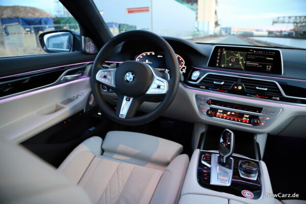BMW 745Le xDrive Innenraum