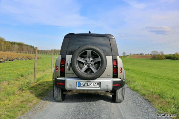 Land Rover Defender 90 Heck