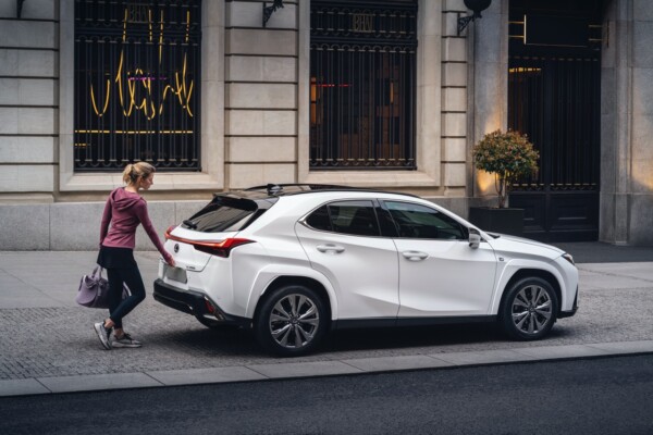 Lexus UX 250h in city