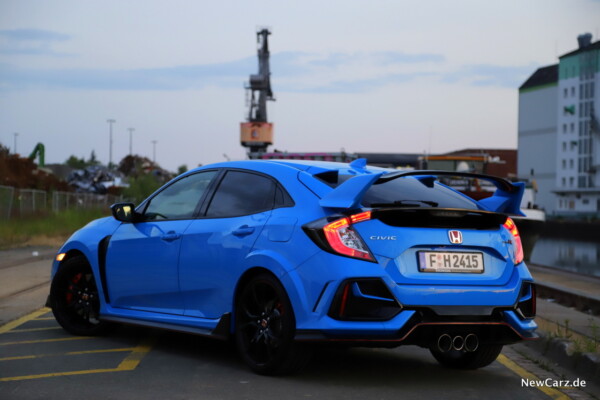 Honda Civic Type R Facelift blue