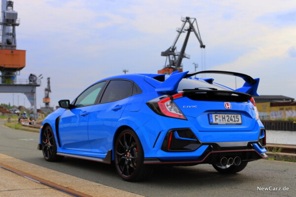 Honda Civic Type R Facelift Heck