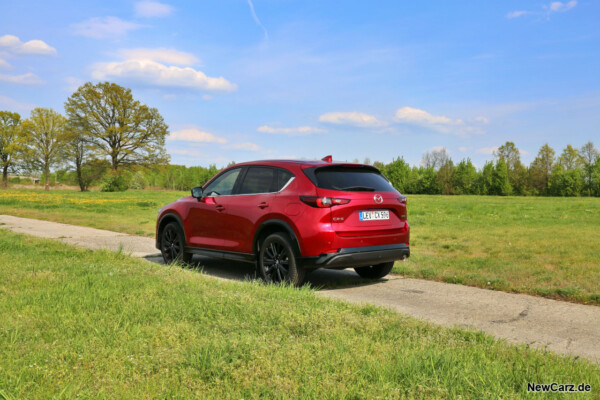 Mazda CX-5 Facelift schräg hinten links