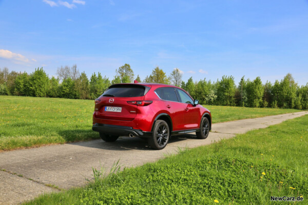 Mazda CX-5 Facelift schräg hinten rechts