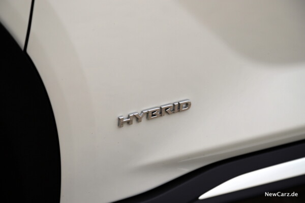 Hybrid-Schriftzug