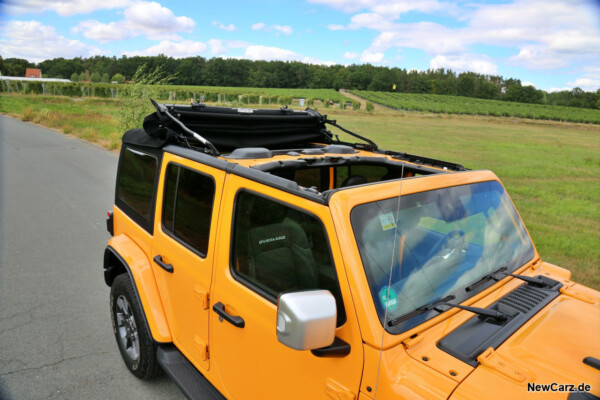 Stoffdach Jeep Wrangler 4xe