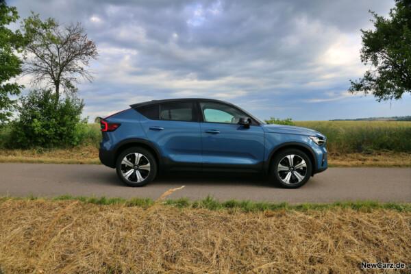 Volvo C40 Recharge Seite