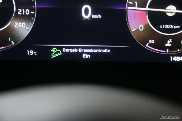 Bergabfahrhilfe