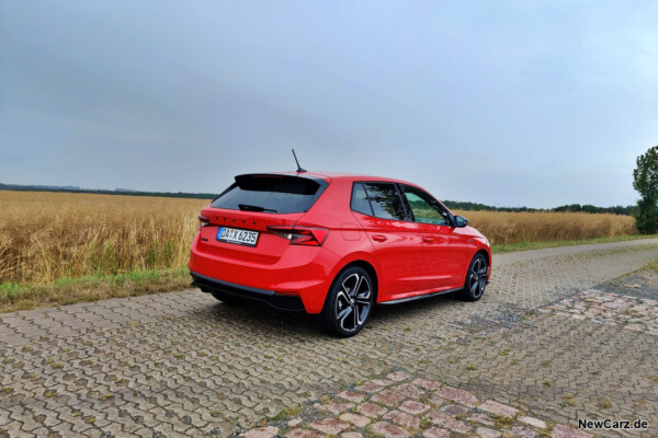 Skoda Fabia Monte Carlo schräg hinten rechts