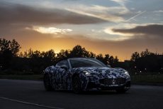 Die Frontansicht vom Maserati GranCabrio