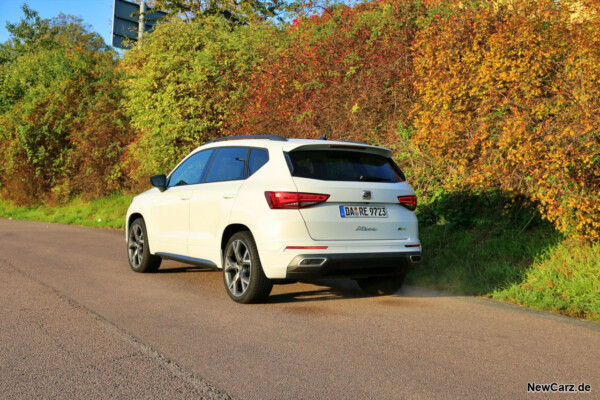 Seat Ateca Facelift schräg hinten links