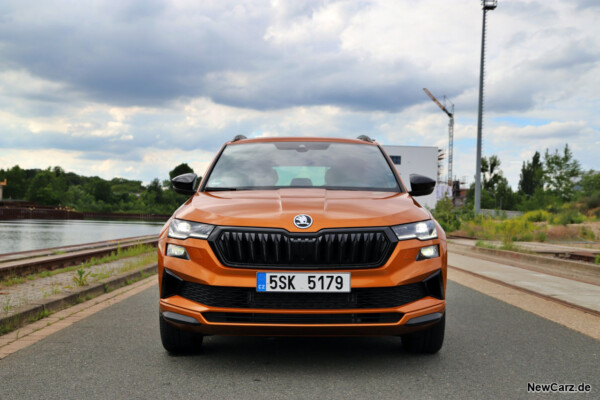 Skoda Karo Facelift Front