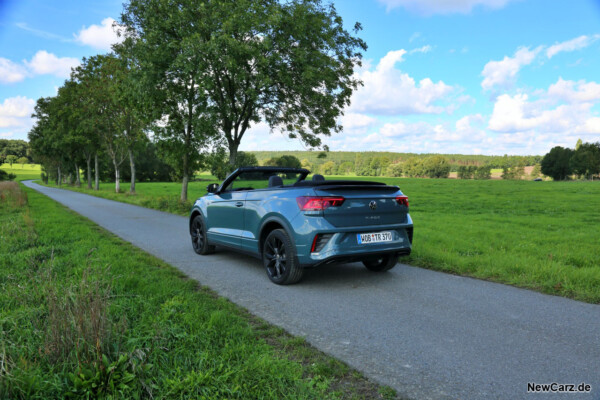 VW T-Roc Cabrio schräg hinten links