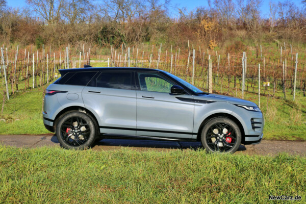 Range Rover Evoque P300 Seite