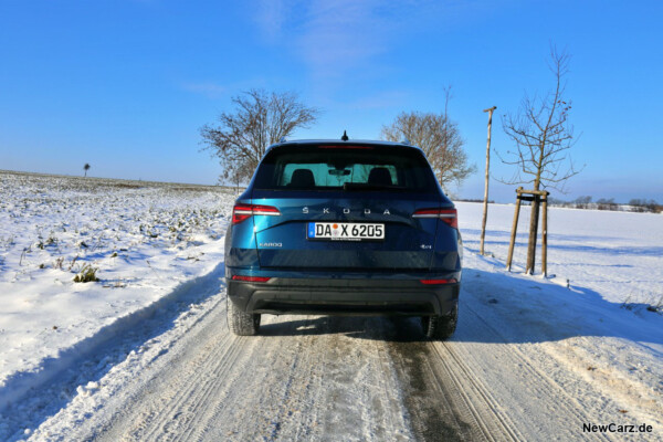 Skoda Karoq Facelift Heck