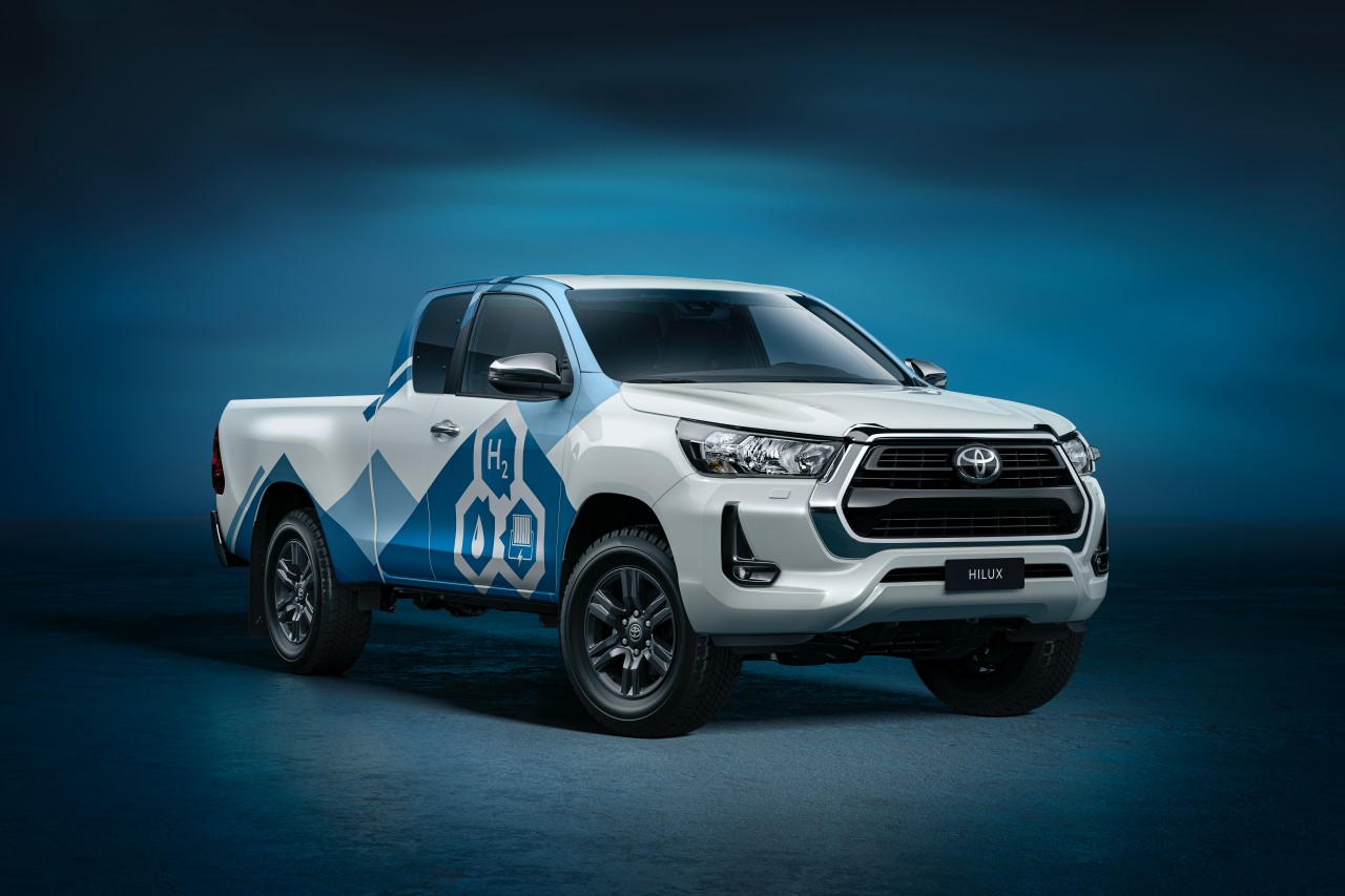 Toyota Hilux – Prototyp mit Wasserstoffantrieb