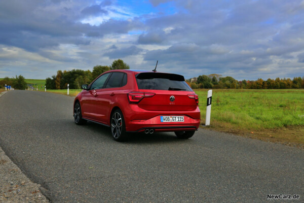 VW Polo GTI Facelift  schräg hinten links