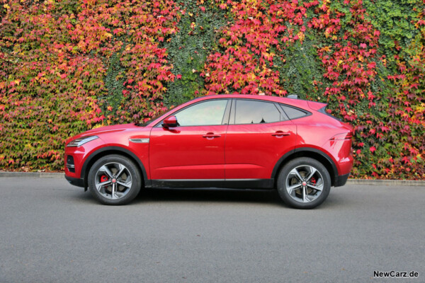 Jaguar E-Pace Facelift Seite