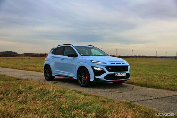 Hyundai Kona N Performance schräg vorne rechts